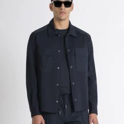 Antony Morato Blue Regular Fit Shacket-picture-19