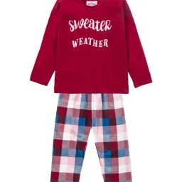 Nite Flite Kids Printed Multicolor Top with Pyjamas-picture-15