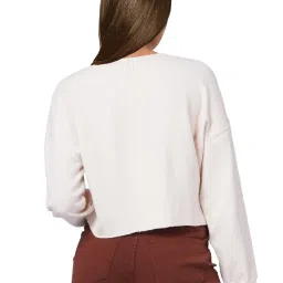 Only Light Pink Regular Fit Sweatshirt image 2