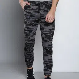 Dennis Lingo Natural Grey  Slim Fit Camouflage Joggers-picture-31
