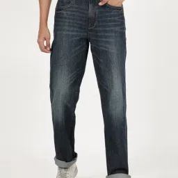 Wrangler Dusty Indigo Blue Comfort Fit Low Rise Jeans-picture-17