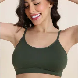 Zivame Green & Black Regular Fit Bra - Pack Of 2 image 4