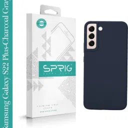 Sprig Liquid Silicone Back Cover for SAMSUNG GALAXY S22 PLUS (Grey)-picture-38