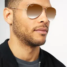 Resist Eyewear Brown UV Protection Aviator Unisex Sunglasses-image-39