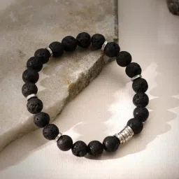 GIVA 925 Silver Legacy Adjustable Bracelet for Men-picture-38