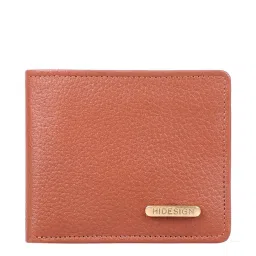 Hidesign Tan Solid Wallets for Men image 1