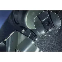 amiciauto Amici Auto 8 mm Plastic Screw Fasteners Black for Universal Fit For All Body Types And Trim Levels (Pack of 10) image 4