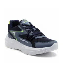 Asian Men's Blue Running Shoes image 3