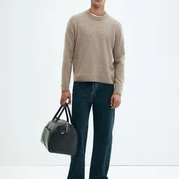 H&M Men Regular Fit Fine-knit Wool Jumper Sweater image 2