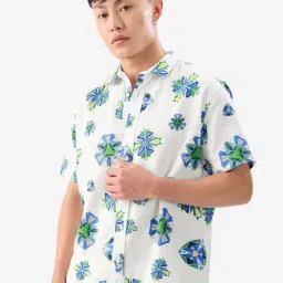 The Souled Store Originals White Regular Fit Printed Shirt-picture-19