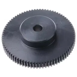 RS PRO Steel 80 Teeth Spur Gear, 1 Module, 10 mm Bore Dia, 80 mm Pitch Dia, 40 mm Hub Dia 5216389-image-42