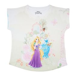 Disney by Wear Your Mind Girls Off-White Disney Princess Printed Top-picture-24