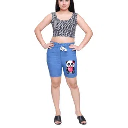 STYLOKAT Kids Girls Denim Shorts-image-74