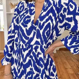 Routes by All About You Print Kaftan Midi Dress-picture-56