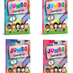 Jumbo Coloring Fun - Set of 4 Books For Kids-image-67