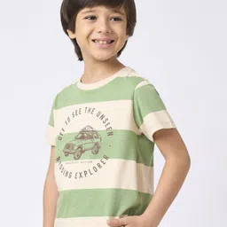 Ed-a-Mamma Boys Typography Printed Pockets T-shirt image 4