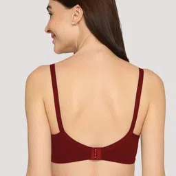 Evamomies Women Pack Of 3 Full Coverage Non Padded Non-Wired Cotton Maternity Bra image 4