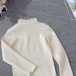 FOREVER FRIDAY Girls Turtle Neck Long Sleeves Cardigan-picture-24