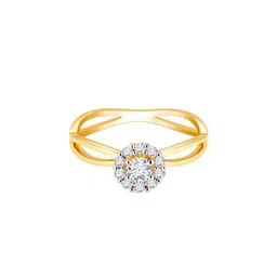GIVA 14K Gold Diamond Ring image 2