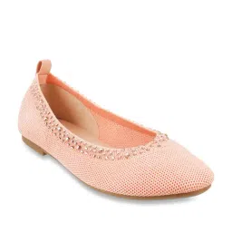 Mochi Kids Orange Flat Ballets-picture-12
