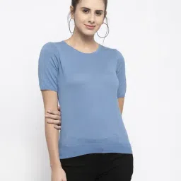 Global Republic Denim Blue Slim Fit Top-picture-19