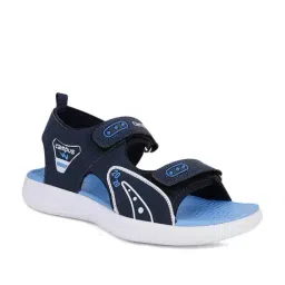 Campus Kids 3K-SD-059C Navy Floater Sandals-picture-34