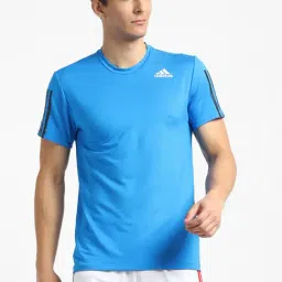 adidas Blue Round Neck T-Shirt-picture-17