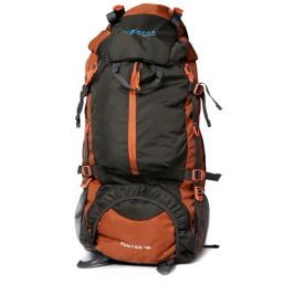 F Gear Hunter 75 Ltrs Grey & Orange Color Block Large Backpack-picture-34