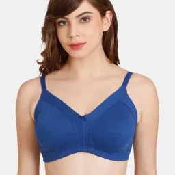 Rosaline by Zivame Blue Wireless T-Shirt Bra-image-75
