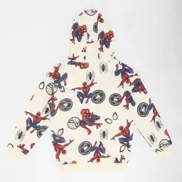 Pantaloons Junior Boys Snow White Printed Sweatshirt image 2