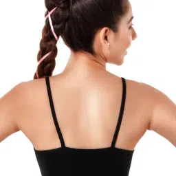 Enamor Black Non Wired Non Padded Full Coverage Bra image 2