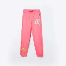 Fame Forever by Lifestyle Girls Pink Cotton Printed-image-42