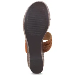 Metro Women's Tan Toe Ring Wedges image 3