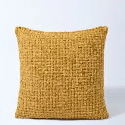 Westside Home Mustard Chenille Cushion Cover-image-31