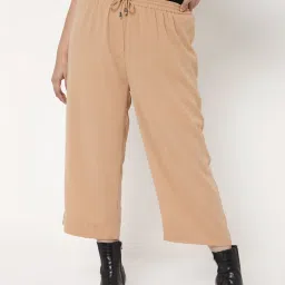 Vero Moda Curve Tan Regular Fit Culottes image 1