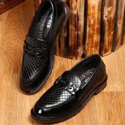 Apsis Men's Black Formal Loafers-picture-17