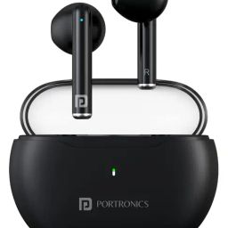 Portronics Twins S20 in Ear TWS Earbuds with 35 Hour Playtime, Touch Control, Low Latency - Black-picture-12