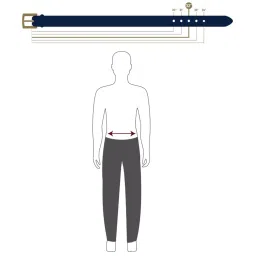 Tommy Hilfiger Fresno Plus Black & Tan Leather Reversible Belt for Men image 2