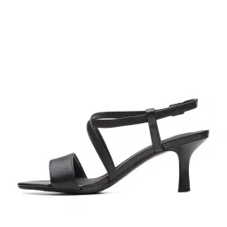 Clarks Women's Black Back Strap Stilettos image 3