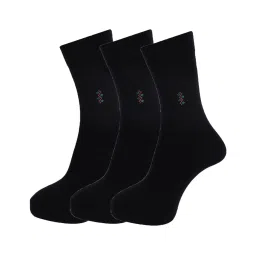 Dollar Navy Full Length Socks (Pack of 3) image 1