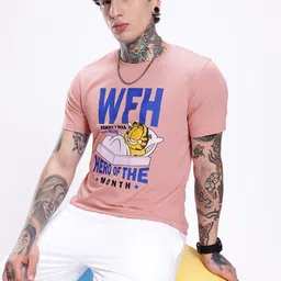 Kook N Keech Garfield Printed Pure Cotton T-shirt-picture-35
