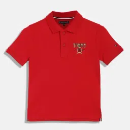 Tommy Hilfiger Boys Red T-Shirt-image-14