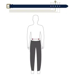 Tommy Hilfiger Ernest Dark Brown Leather Reversible Belt for Men image 2