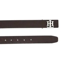 Tommy Hilfiger Ernest Dark Brown Leather Reversible Belt for Men image 4