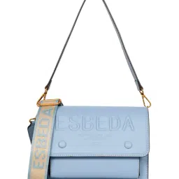 Esbeda Light Blue Medium Shoulder Bag-image-56