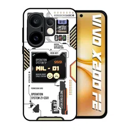 QRIOH Typography Printed Silicone Vivo X200 FE 5G Back Case-picture-47