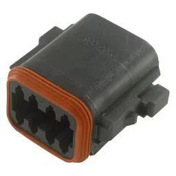 DEUTSCH - TE CONNECTIVITY HOUSING, PLUG, DT, 8 WAY, THERMOPLASTIC, DT068SA-CE10-picture-24