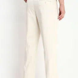 Allen Solly Men Mid-Rise Pleated Trousers image 3