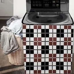 The Furnishing Tree Multi Printed Washing Machine Cover image 4