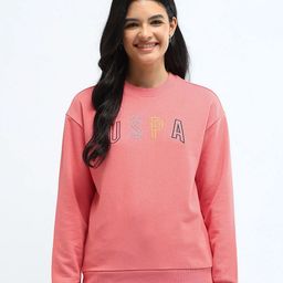 U.S. Polo Assn. Women Women Brand Logo Printed Sweatshirt-picture-2